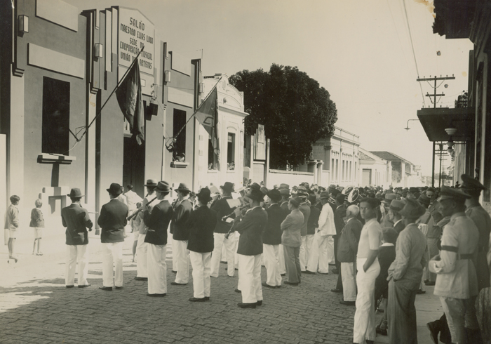 Apresentação da CMUA na inauguração do salão em 1939